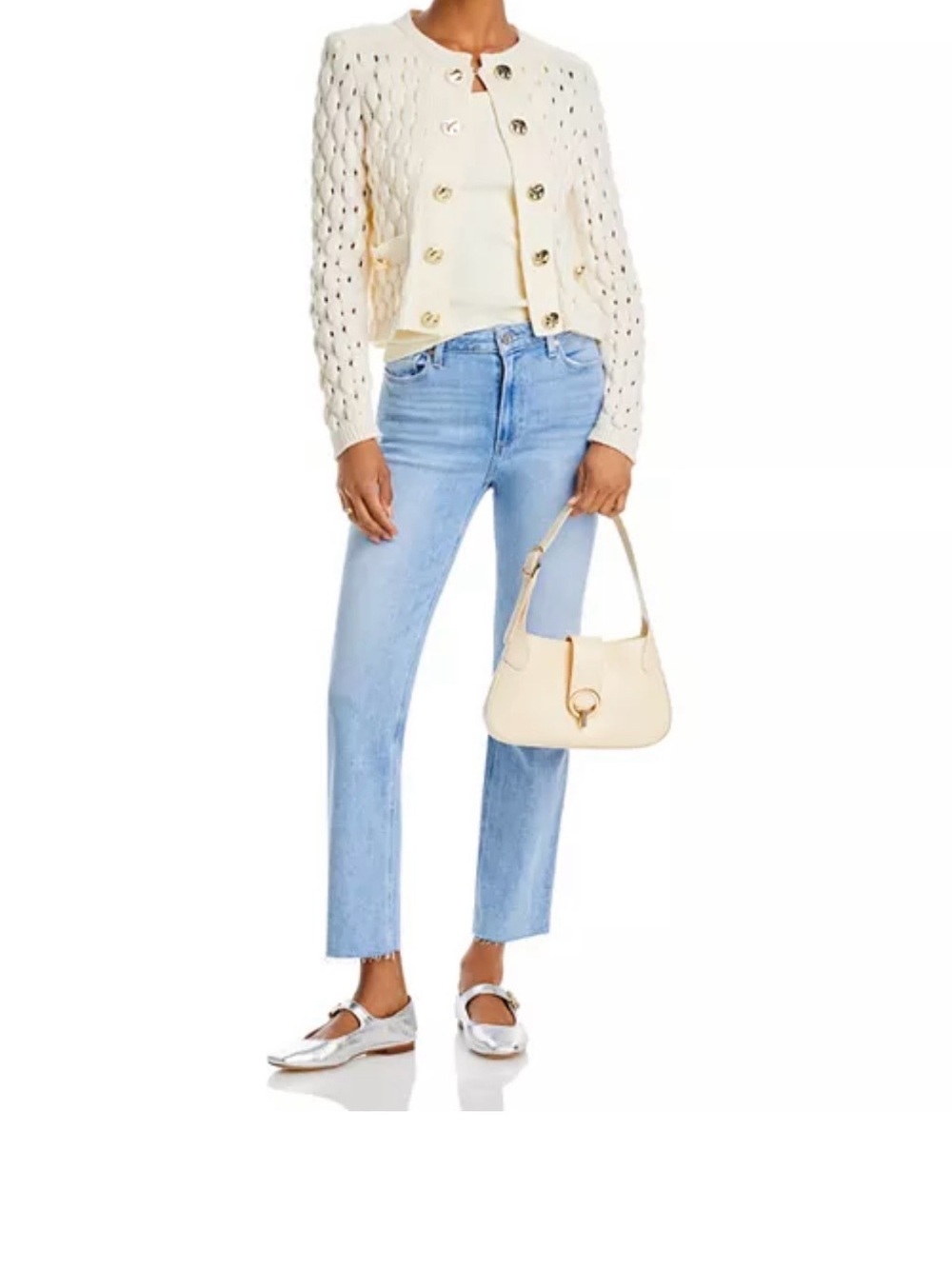 PAIGE Cindy High Rise Ankle Straight Jean